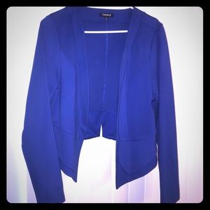 Torrid Royal Blue Hi-Cut Blazer